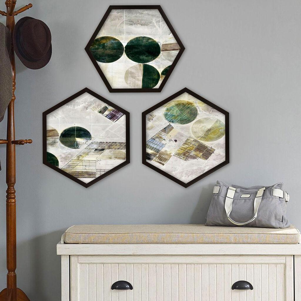 Wallity врамена слика 6GEN1094013692, 35x35 см, 3 дела