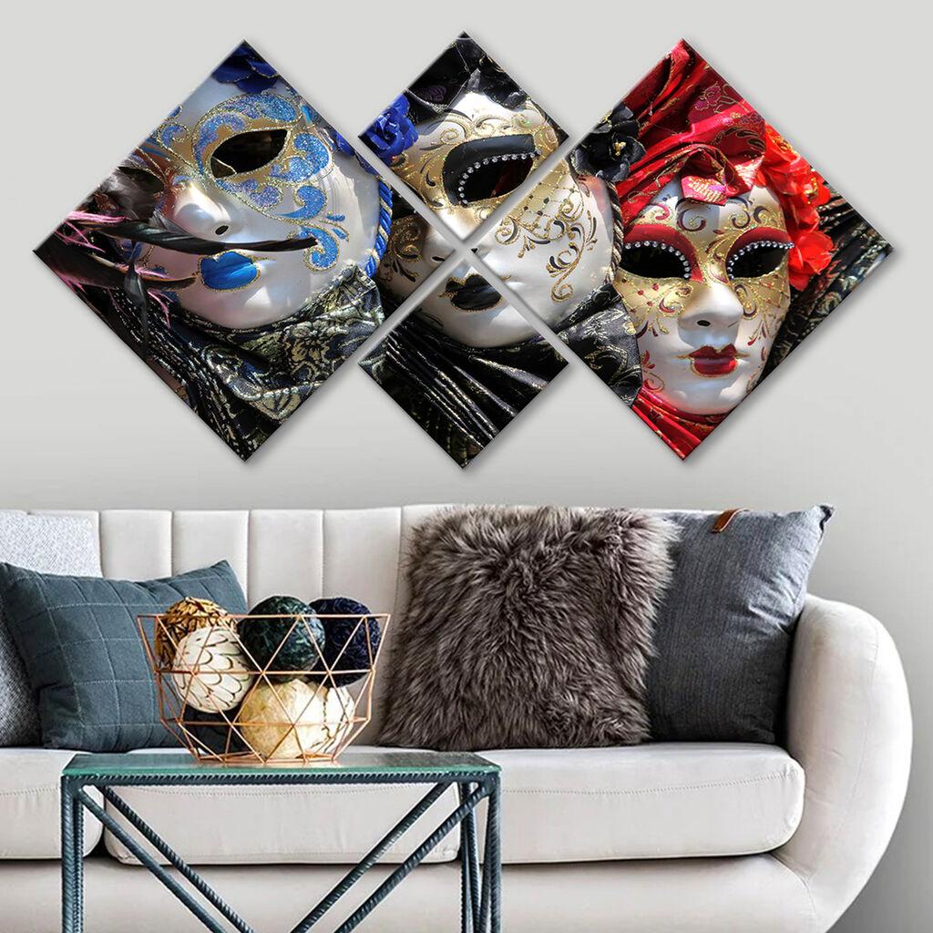 Слика Wallity 4MDF2998742, 60x115 см, 4 дела