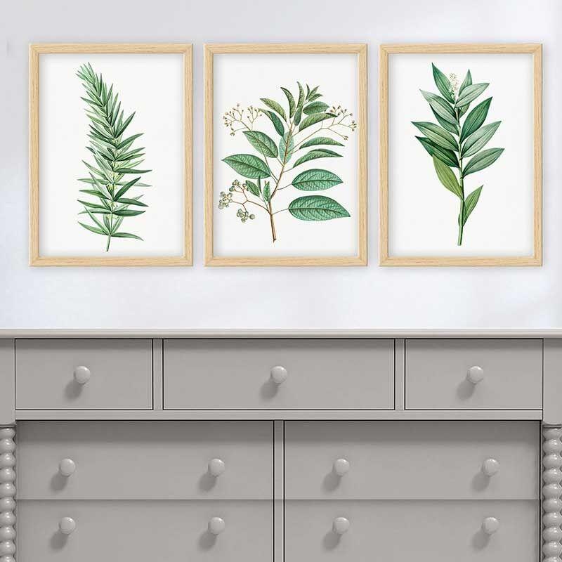 Слика во рамка Wallity 3NTC_501923_5575, 55x75 см, 3 дела