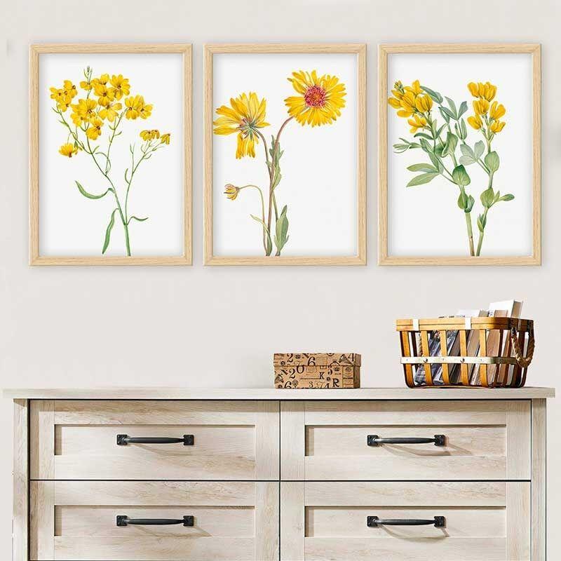 Слика во рамка Wallity 3NTC_22613791_5575, 55x75 см, 3 дела