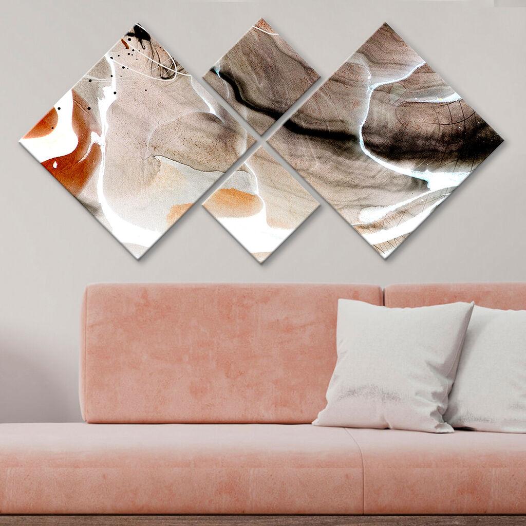 Слика Wallity 4MDF2209763, 60x115 см, 4 дела