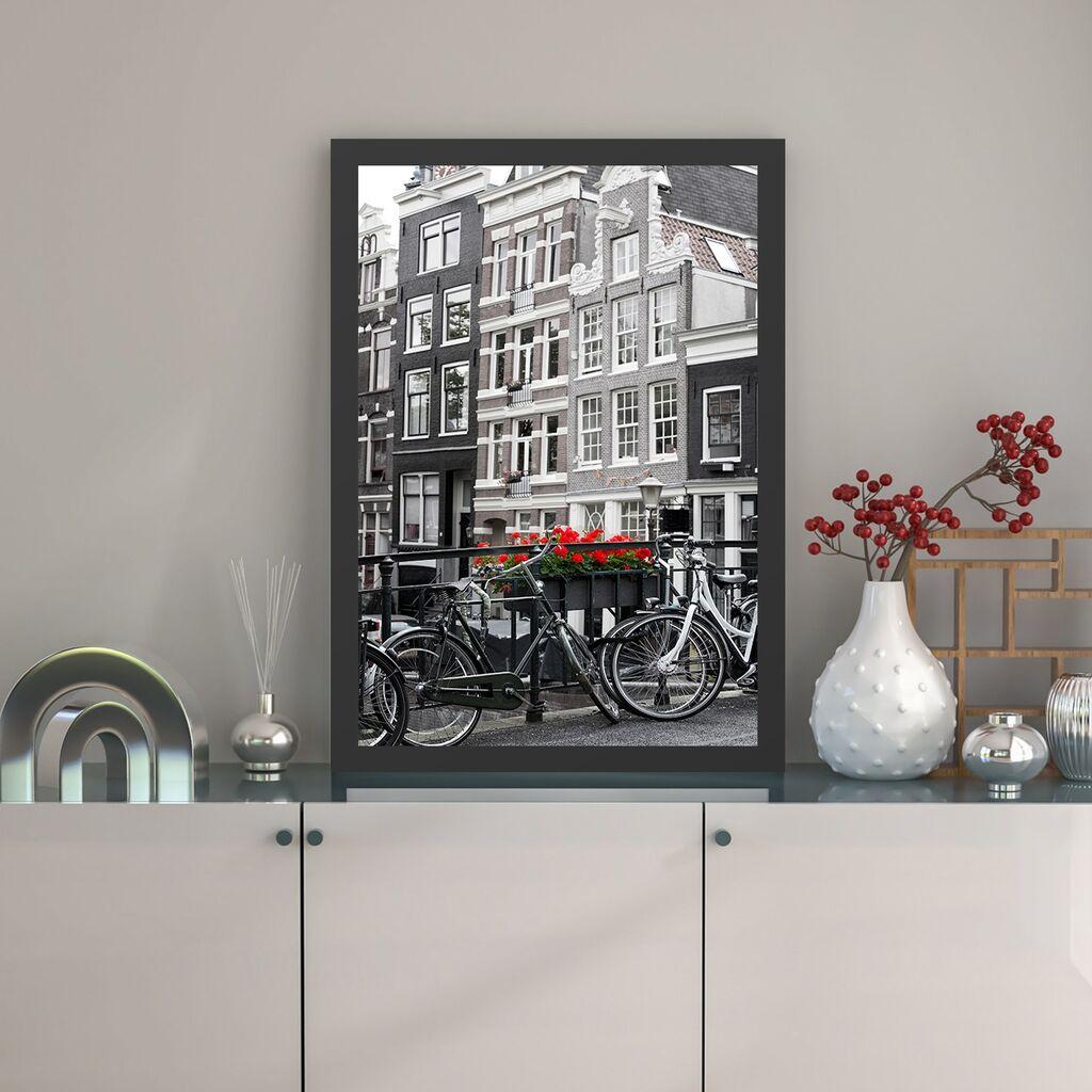 Wallity врамена слика Велосипед, 35x45 см