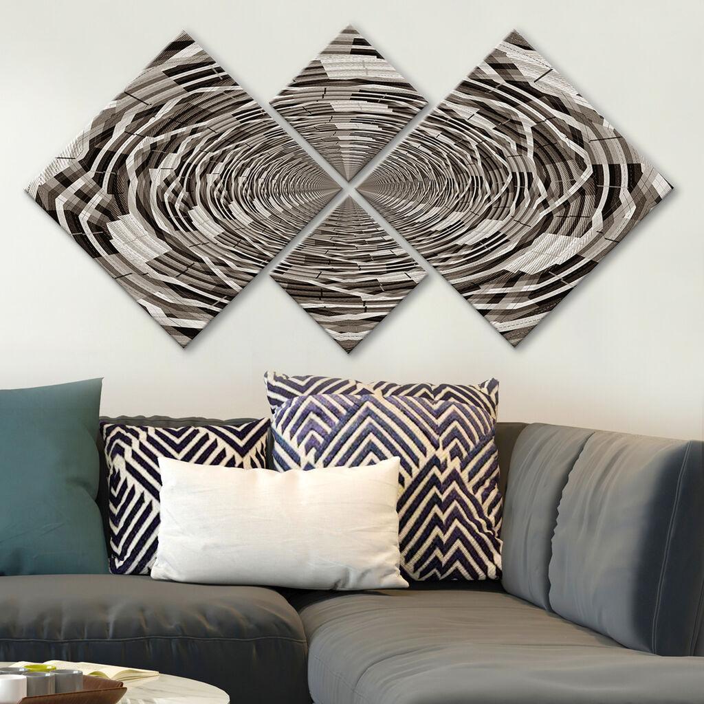 Слика Wallity 4MDF116480806, 60x115 см, 4 дела