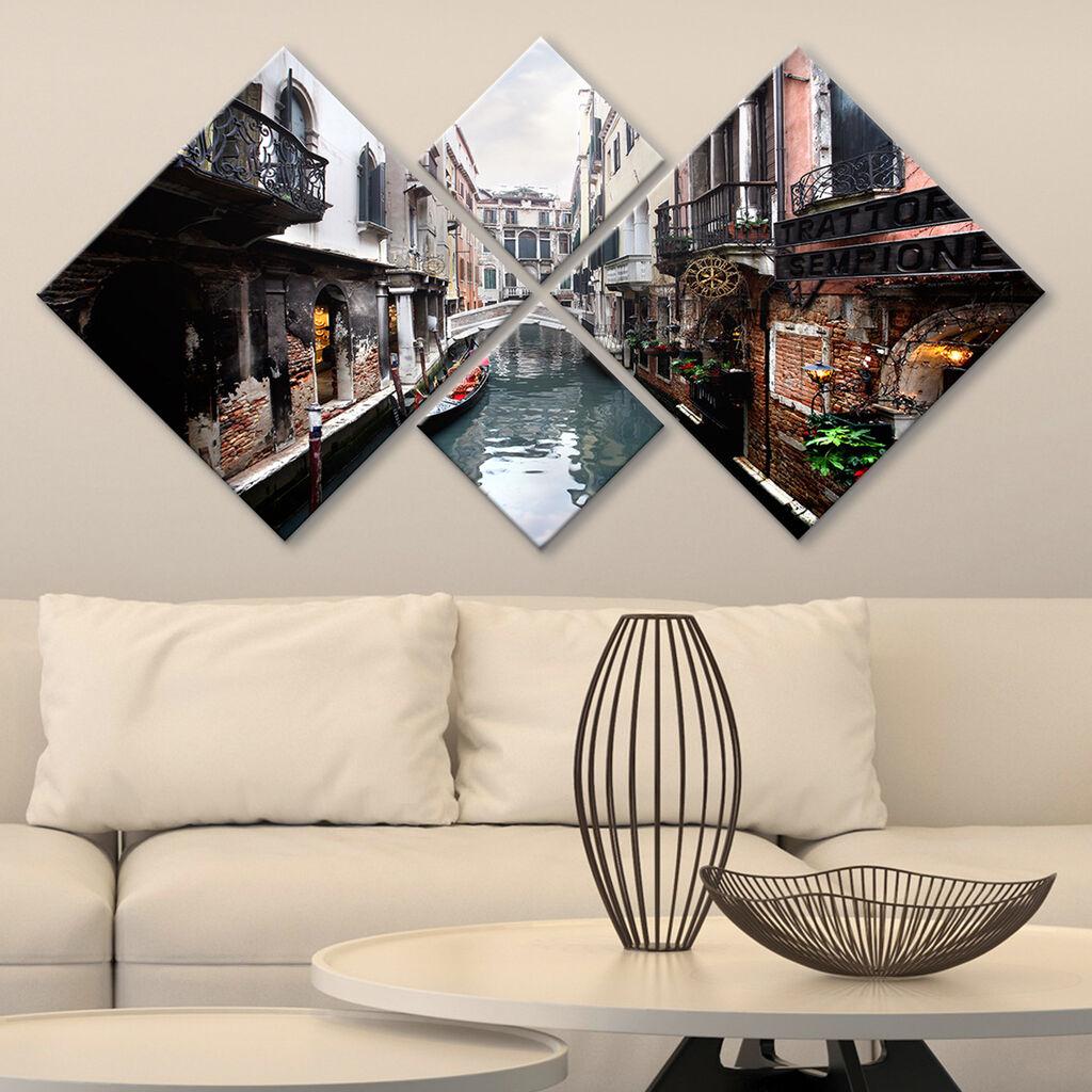 Слика Wallity 4MDF10586944, 60x115 см, 4 дела