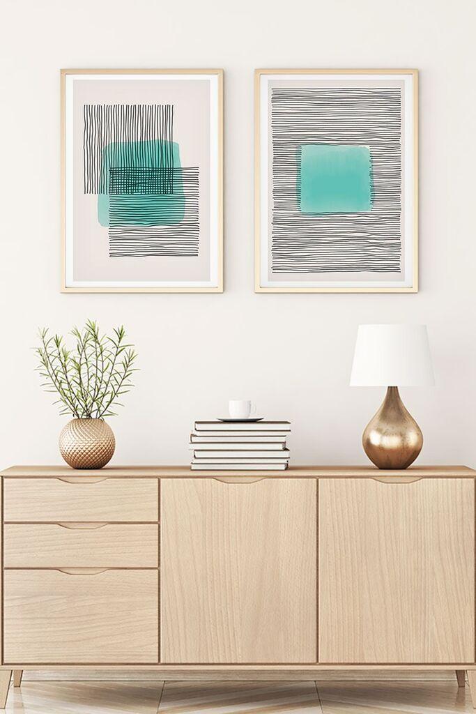 Слика во рамка Wallity Huhu141, 20x30 см, 2 дела