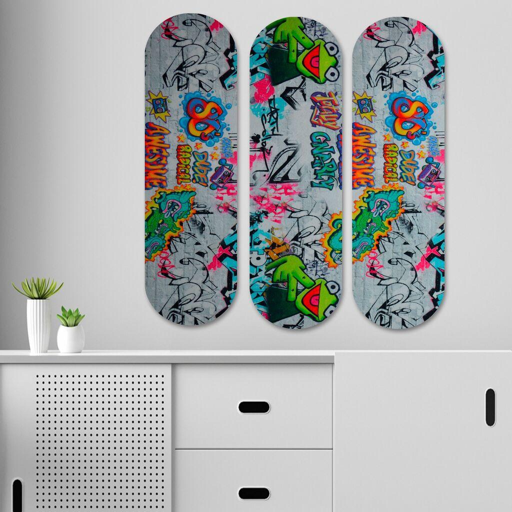 Слика Wallity 3KY3796, 70x70 см, 3 дела