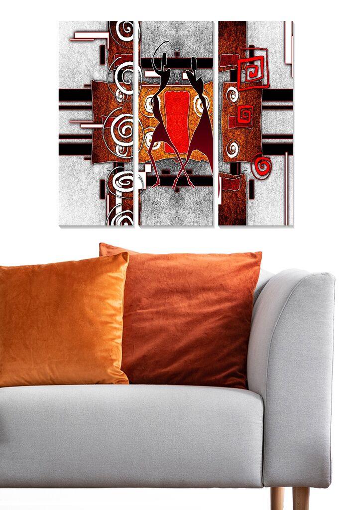 Слика Wallity MDF1032088081, 70x50 см, 3 дела