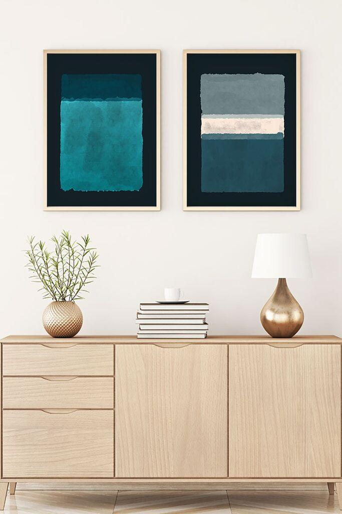 Слика во рамка Wallity Huhu90, 20x30 см, 2 дела