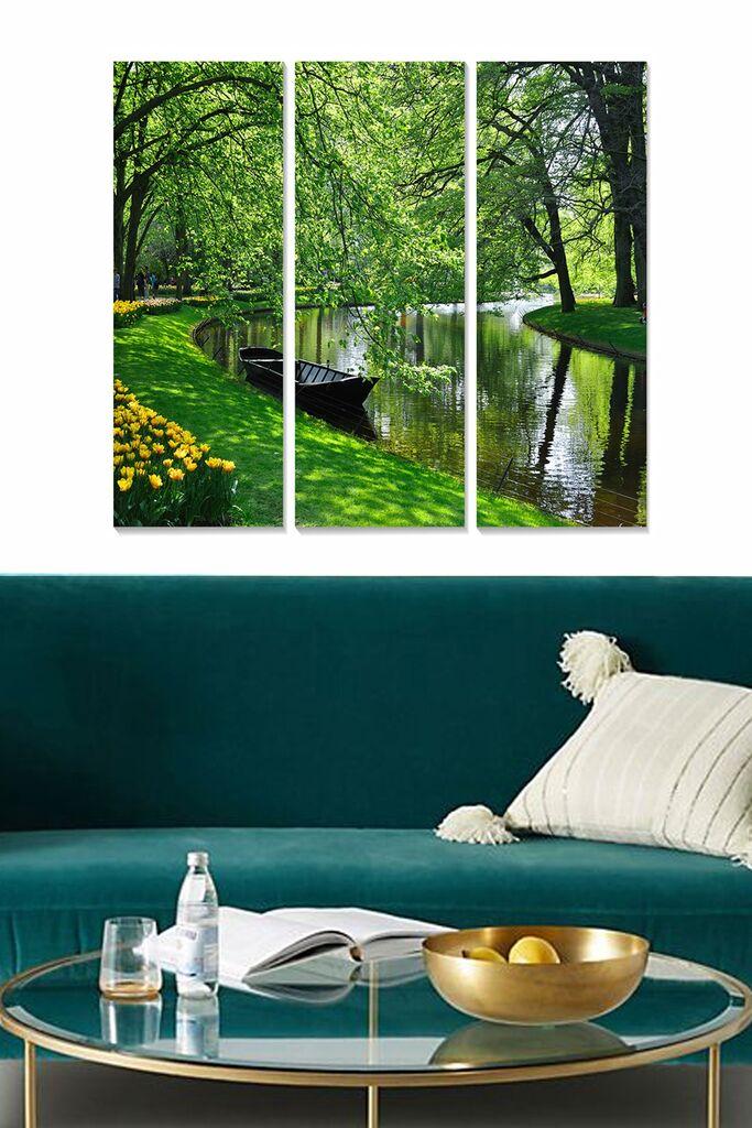 Wallity слика MDF101172106, 70x50 см, 3 дела