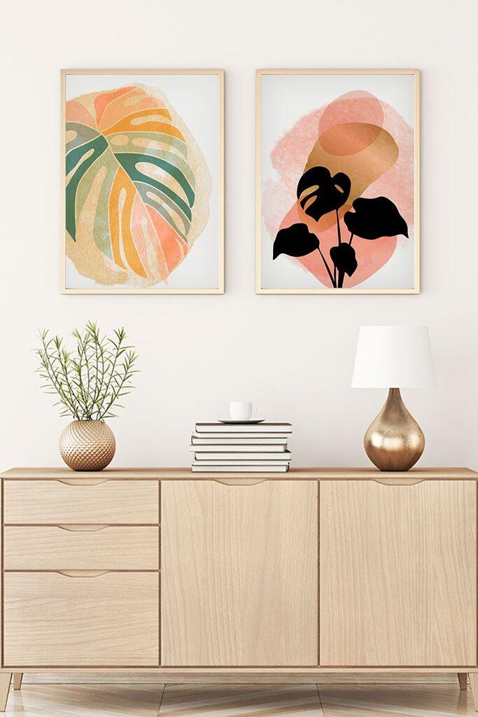 Слика во рамка Wallity Huhu66, 20x30 см, 2 дела