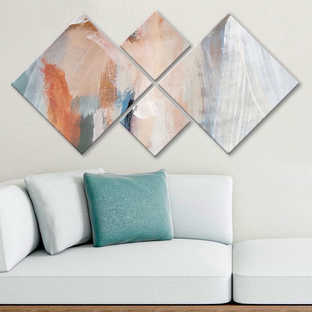 Слика Wallity 4MDF1056546707, 60x115 см, 4 дела