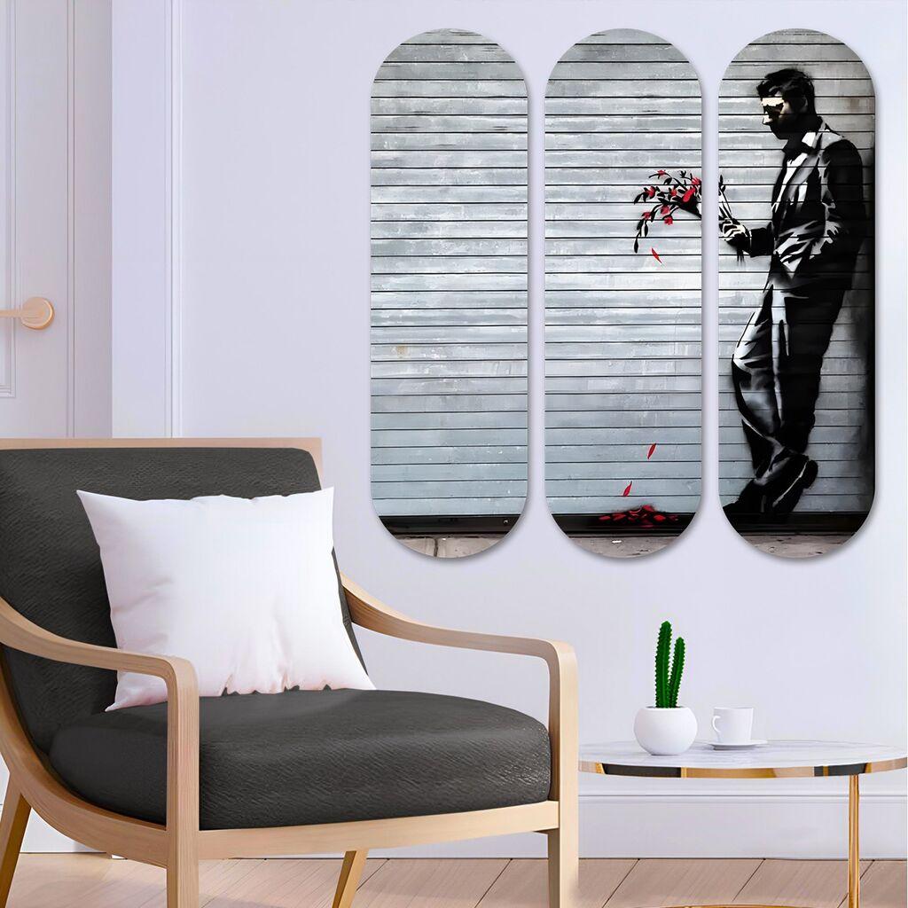 Слика Wallity 3KY3770, 70x70 см, 3 дела