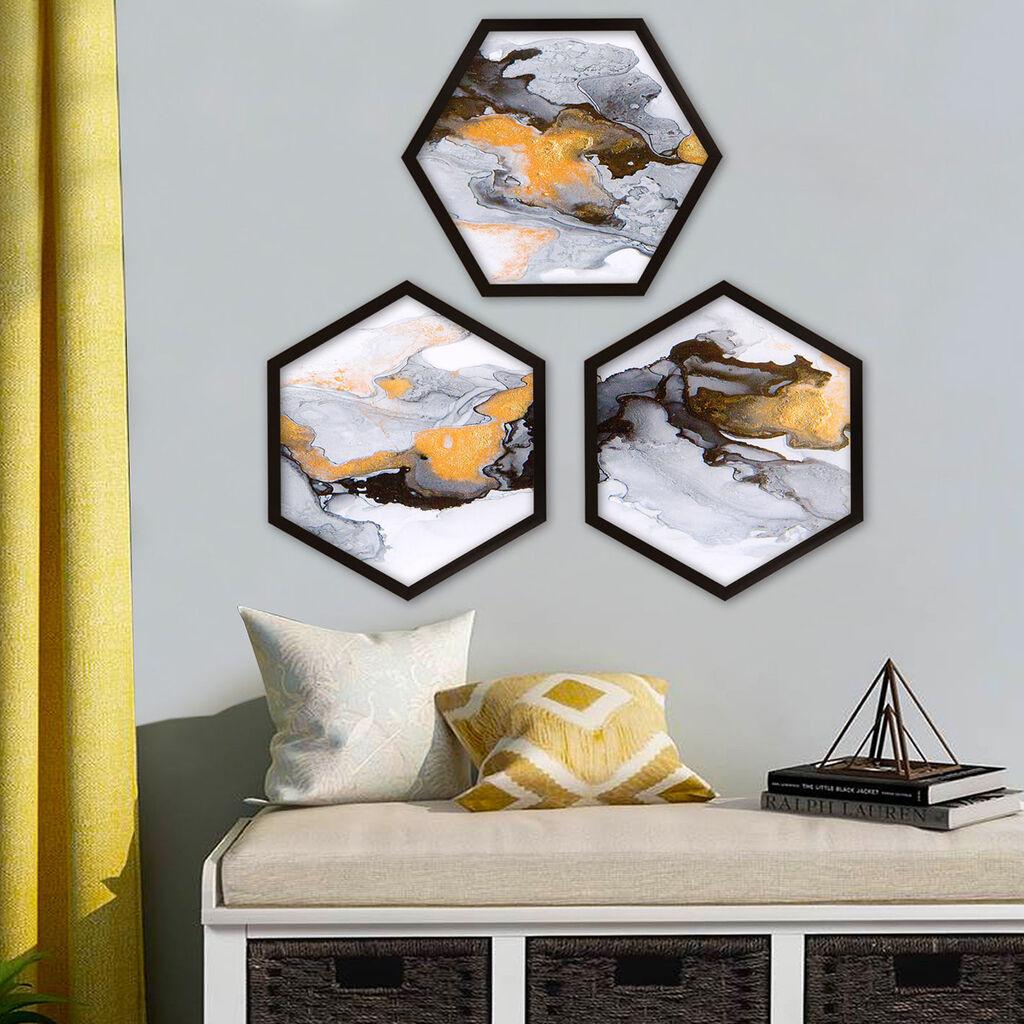 Wallity врамена слика 6GEN1206053941, 35x35 см, 3 дела