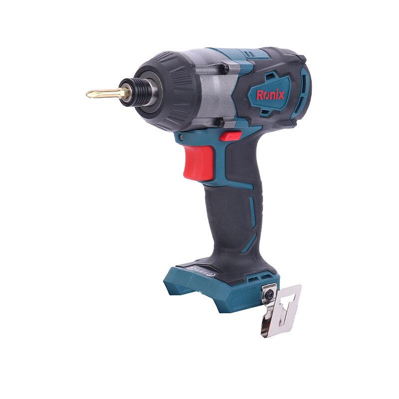 Ronix Аку ударен одвртувач брашлес 20V без батерија и полнач 8906