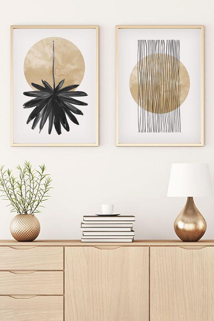 Слика во рамка Wallity Huhu52, 20x30 см, 2 дела