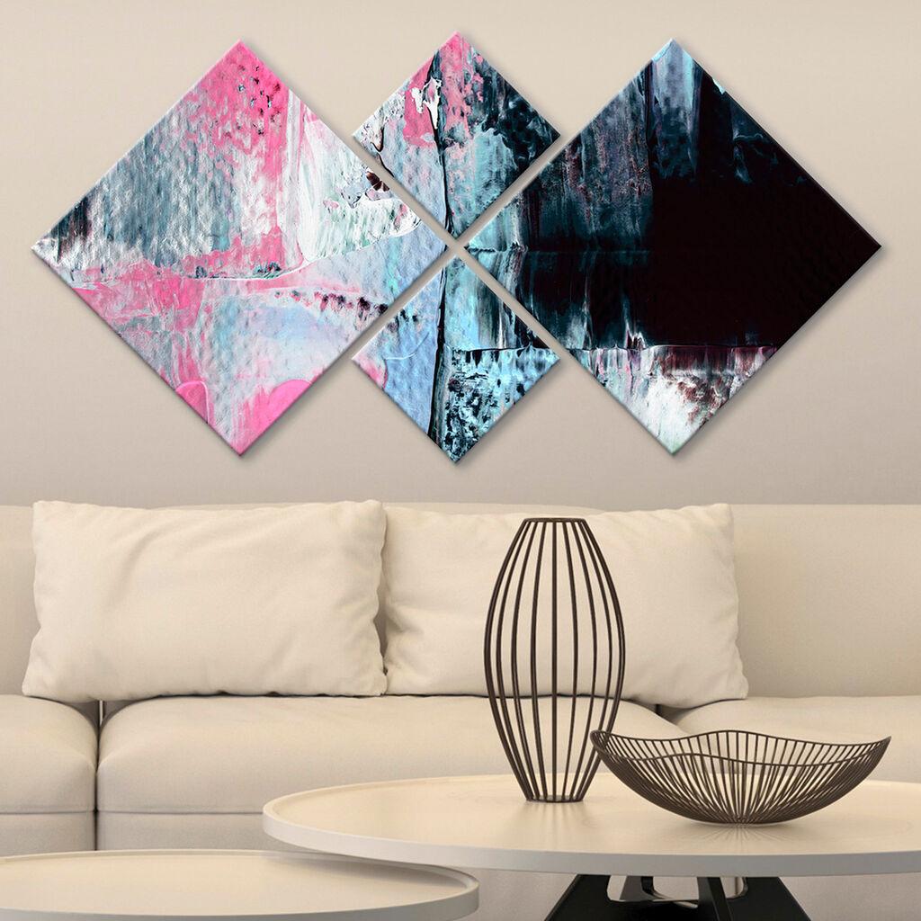 Слика Wallity 4MDF3418075, 60x115 см, 4 дела