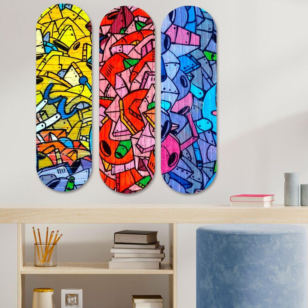 Слика Wallity 3KY3807, 70x70 см, 3 дела