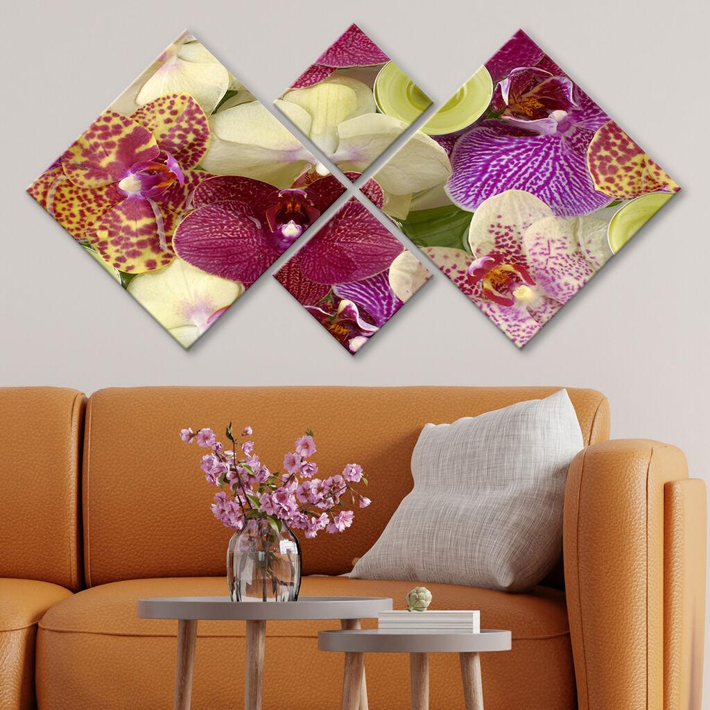 Слика Wallity 4MDF27857242, 60x115 см, 4 дела