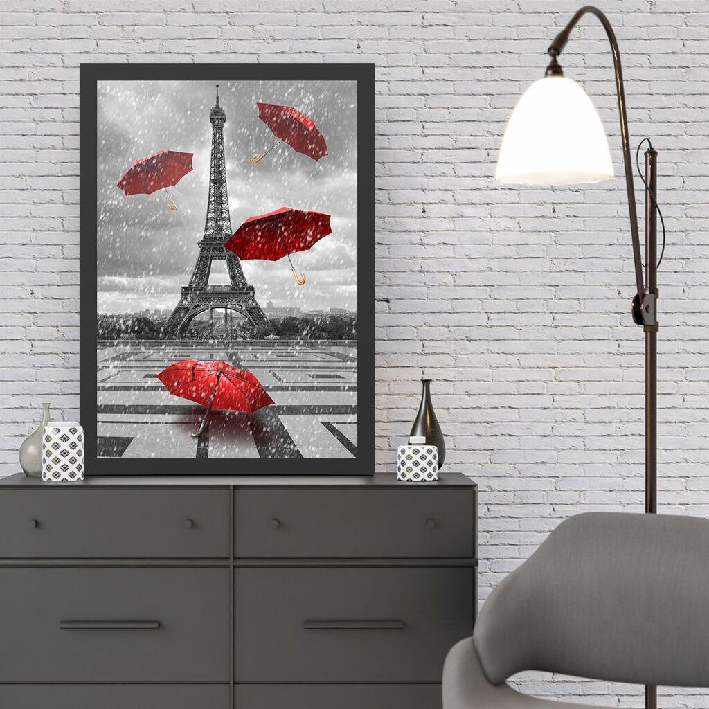Валити врамена слика Ајфелова кула 3, 55x75 см