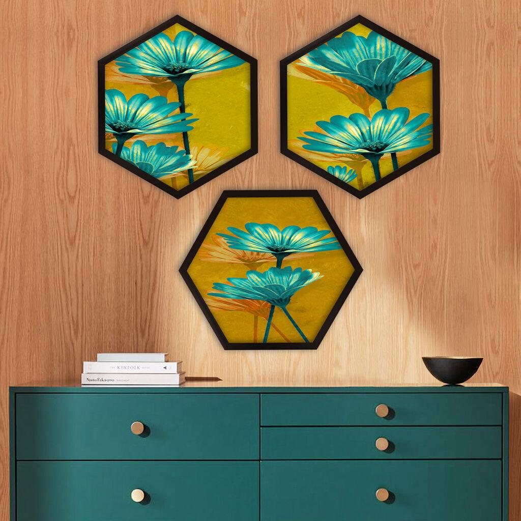 Wallity врамена слика 6GEN170014, 35x35 см, 3 дела