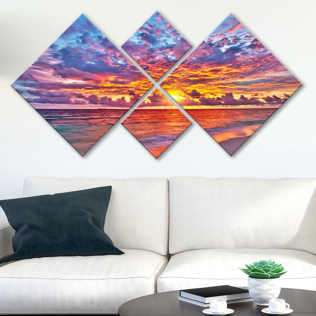 Слика Wallity 4MDF387692950, ​​​​60x115 см, 4 дела