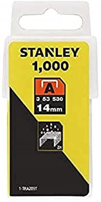 Stanley Спајалки тип A57 14mm 1000 парчиња STN 1-ТРА209Т