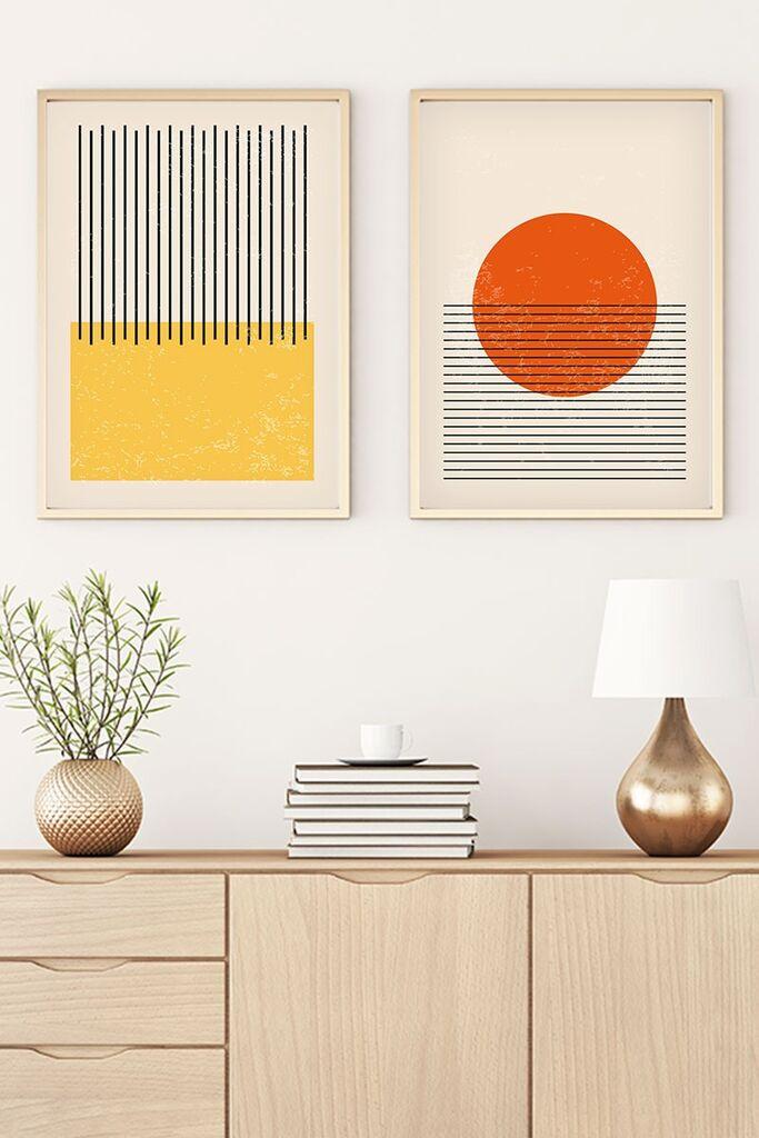 Слика во рамка Wallity Huhu13, 20x30 см, 2 дела