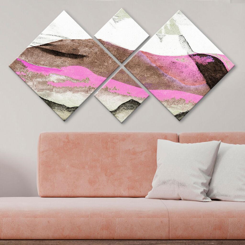 Слика Wallity 4MDF576932, 60x115 см, 4 дела