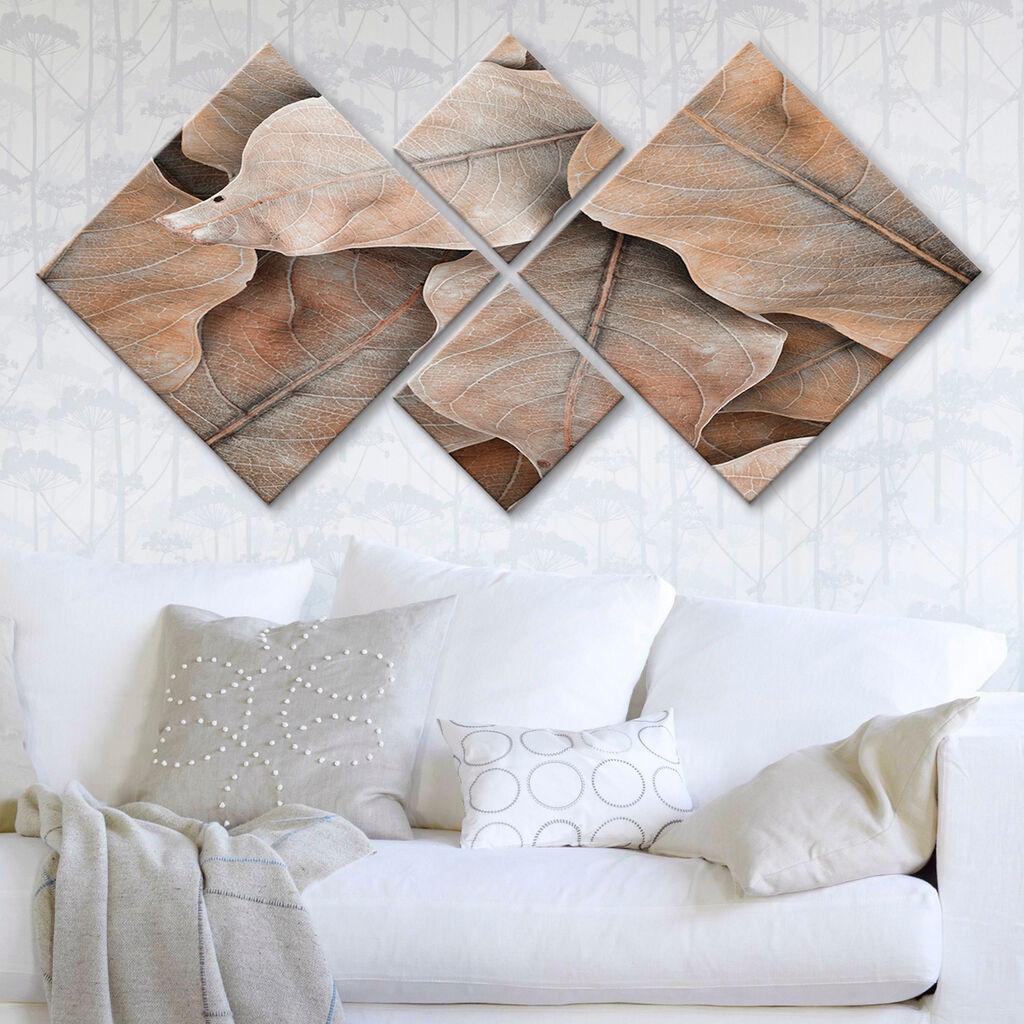 Слика Wallity 4MDF2453407, 60x115 см, 4 дела