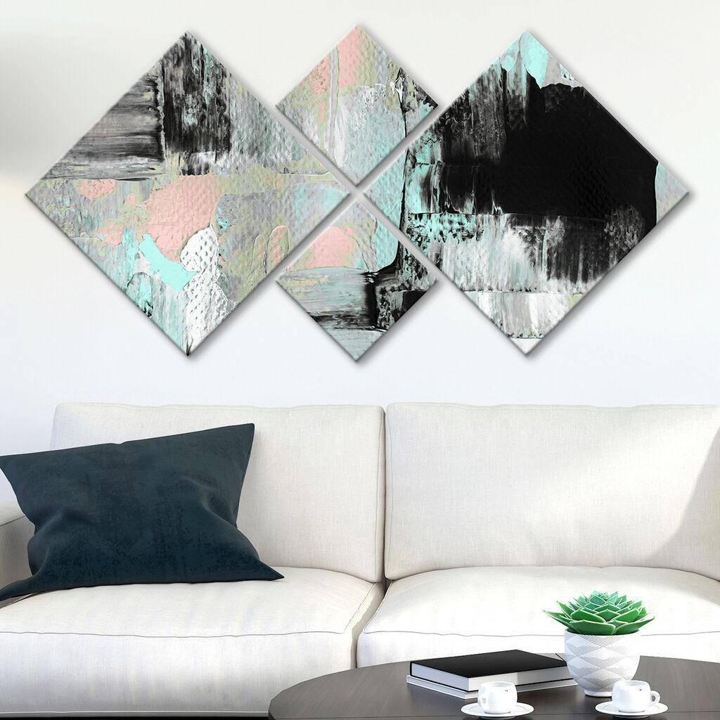 Слика Wallity 4MDF3515471, 60x115 см, 4 дела