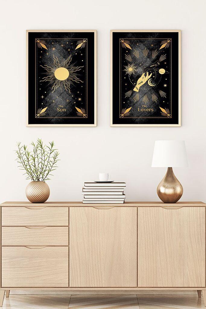 Слика во рамка Wallity Huhu178, 35x50 см, 2 дела