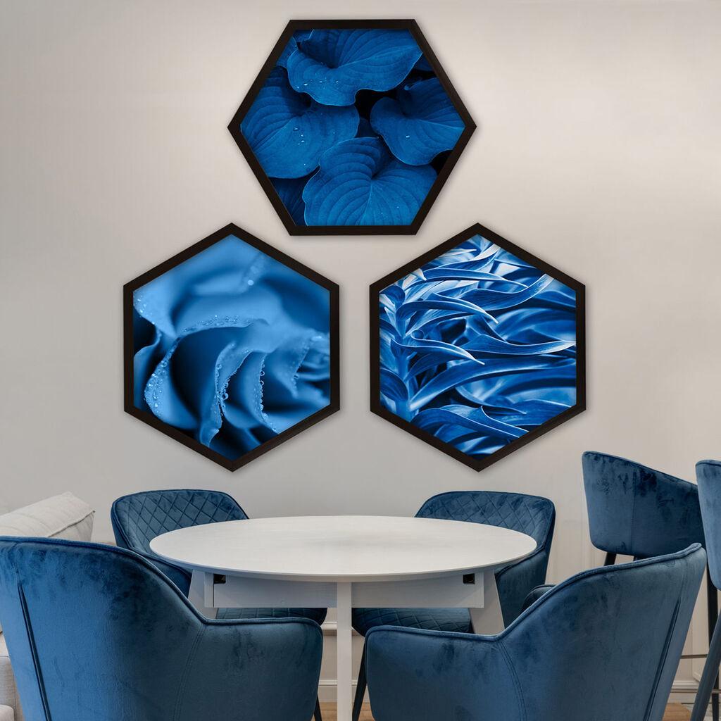 Wallity врамена слика 6GEN330586266, 35x35 см, 3 дела