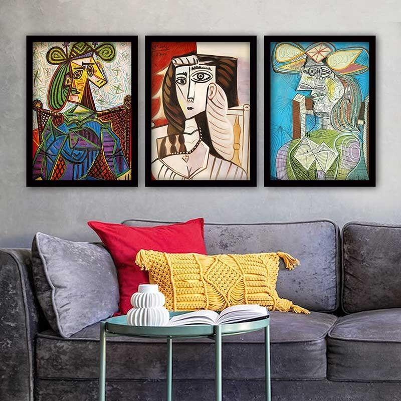 Слика во рамка Wallity 3SC_UNPP30_5575, 55x75 см, 3 дела