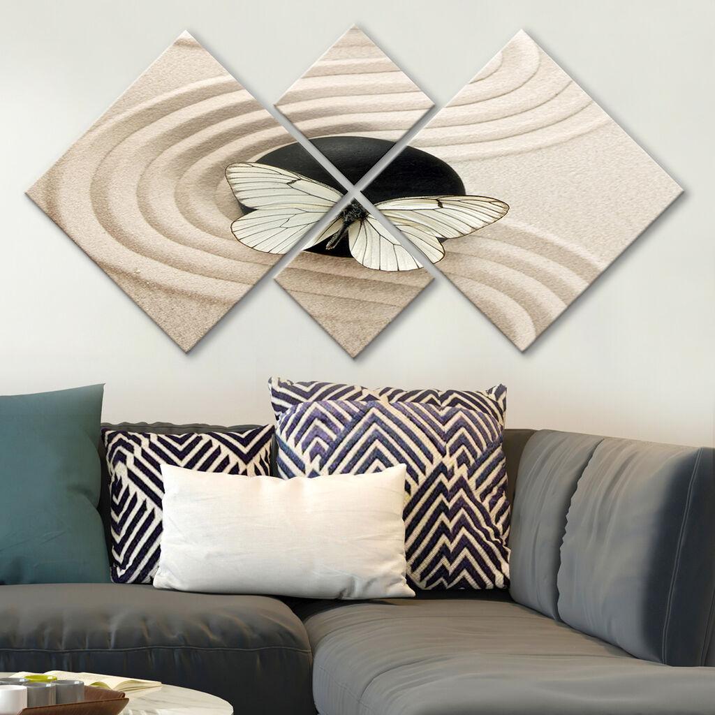 Слика Wallity 4MDF259459121, 60x115 см, 4 дела