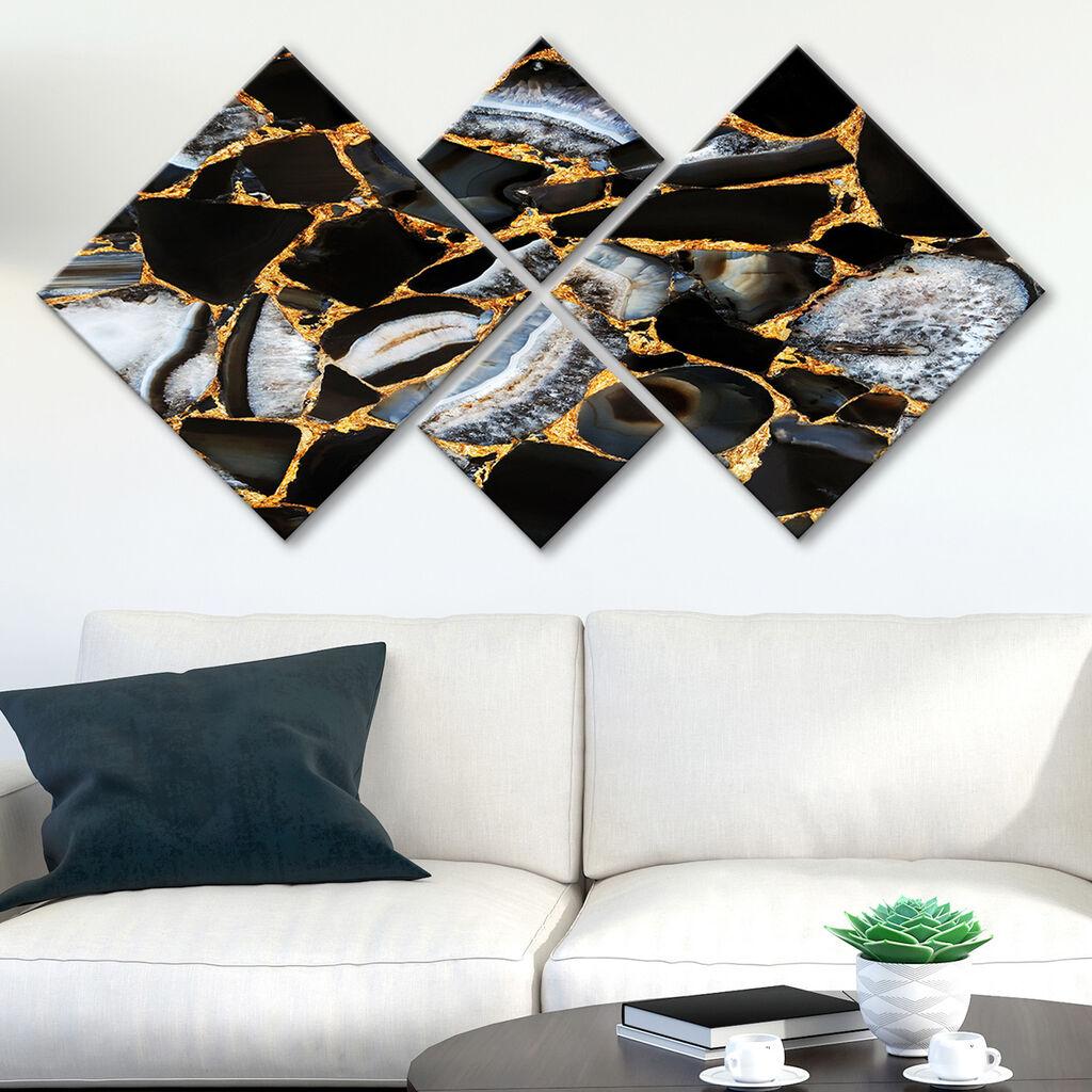 Слика Wallity 4MDF1096423568, 60x115 см, 4 дела