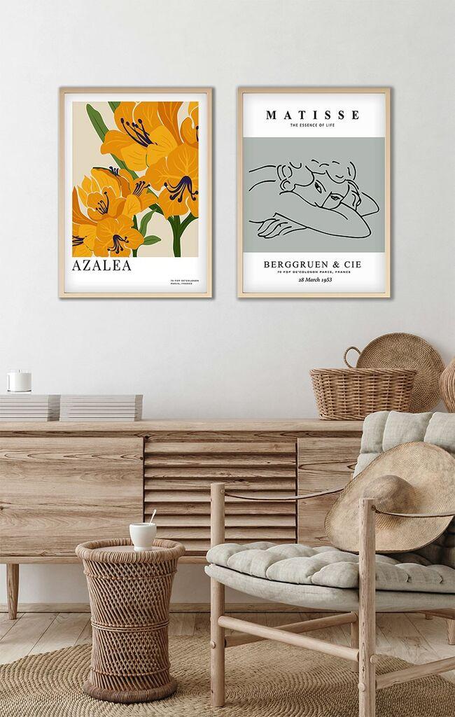 Слика во рамка Wallity Huhu165, 35x50 см, 2 дела