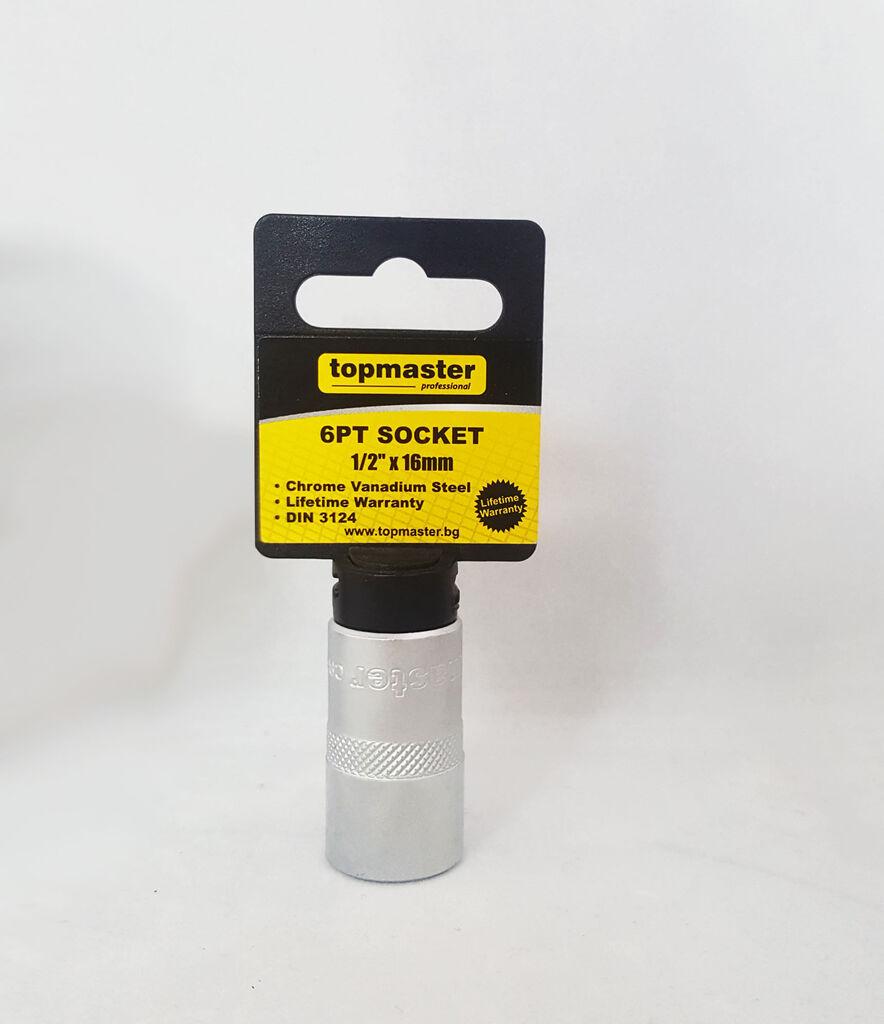 Alfa Electric Насаден краток клуч 16mm 1/2 ТМ 004467