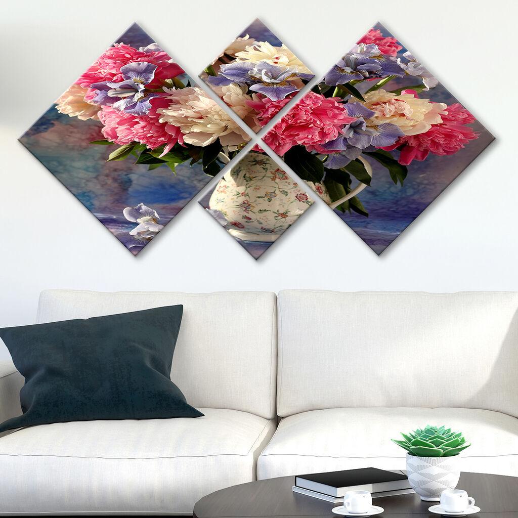 Слика Wallity 4MDF1428171965, 60x115 см, 4 дела