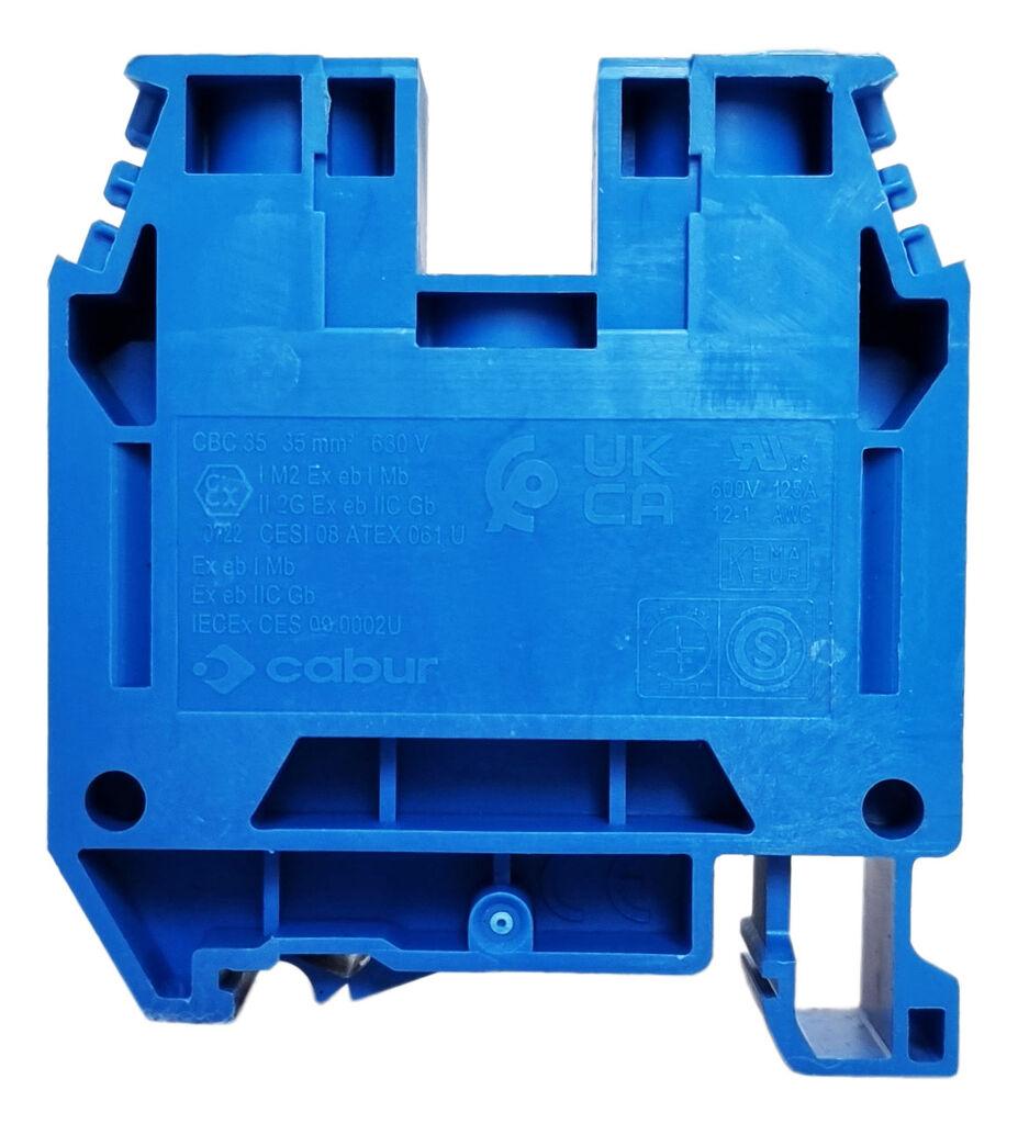 Alfa Electric Клема 35mm² сина M 35/16N / Плава 21355 ABB ВС