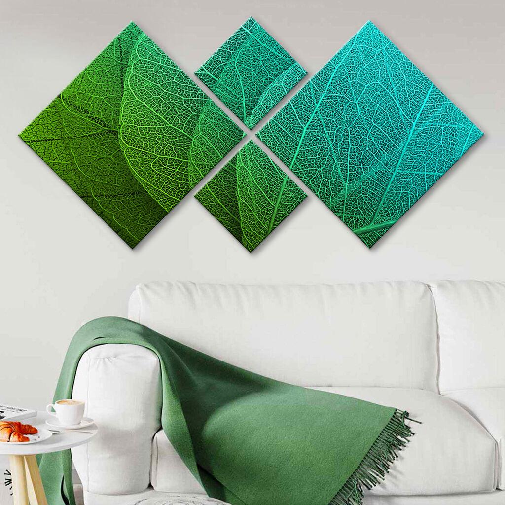 Слика Wallity 4MDF189835769, 60x115 см, 4 дела