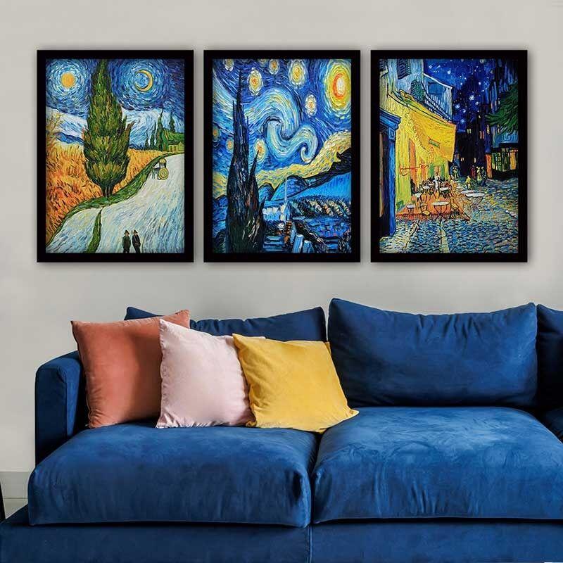 Слика во рамка Wallity 3SC_UN78512_3545, 35x45 см, 3 дела