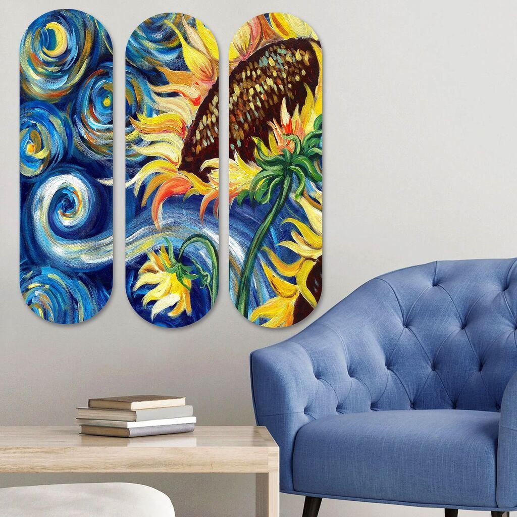 Слика Wallity 3KY3800, 70x70 см, 3 дела