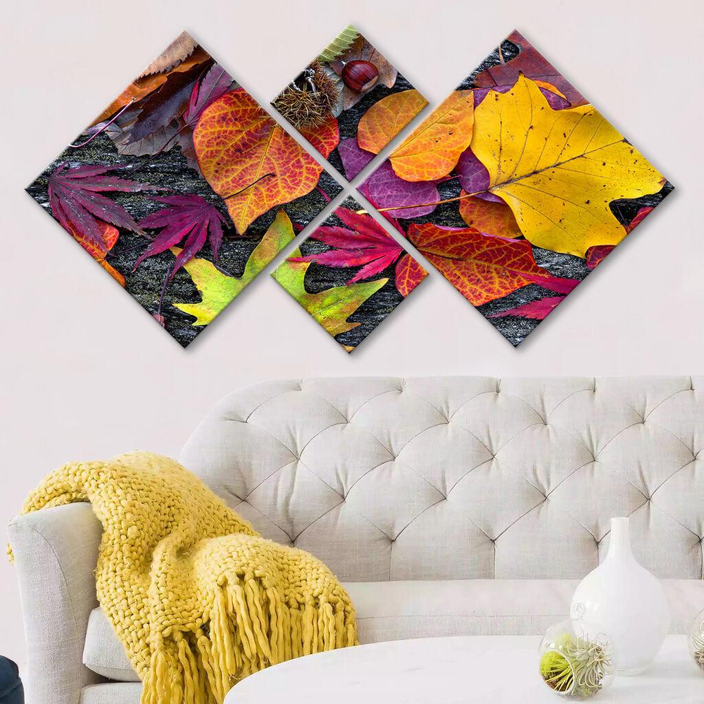 Слика Wallity 4MDF151501832, 60x115 см, 4 дела