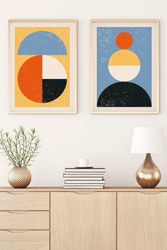 Слика во рамка Wallity Huhu14, 20x30 см, 2 дела