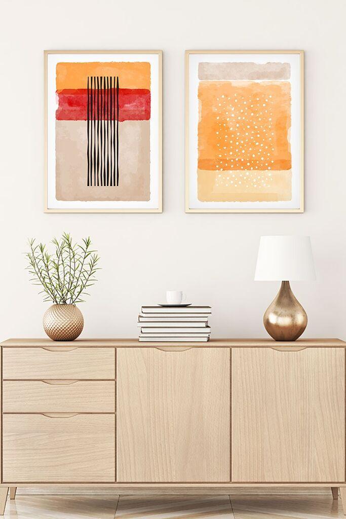 Слика во рамка Wallity Huhu57, 20x30 см, 2 дела