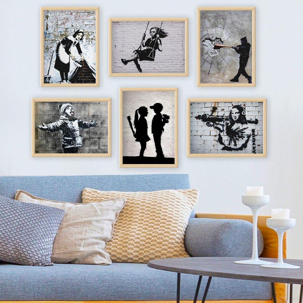 Wallity врамена слика 6NC9626_2530, 25x30 см, 6 дела