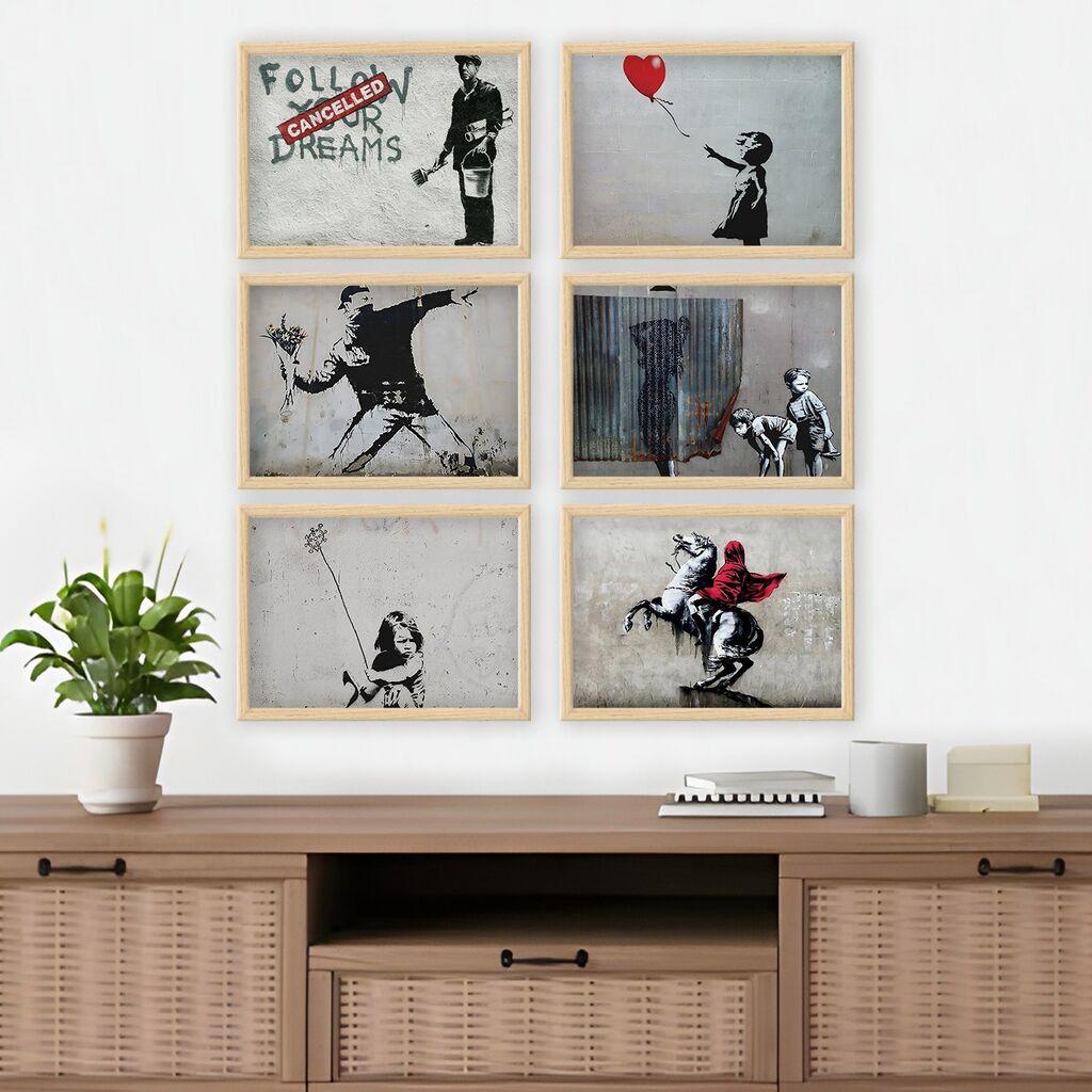 Wallity врамена слика 6NC9625_3545, 35x45 см, 6 дела