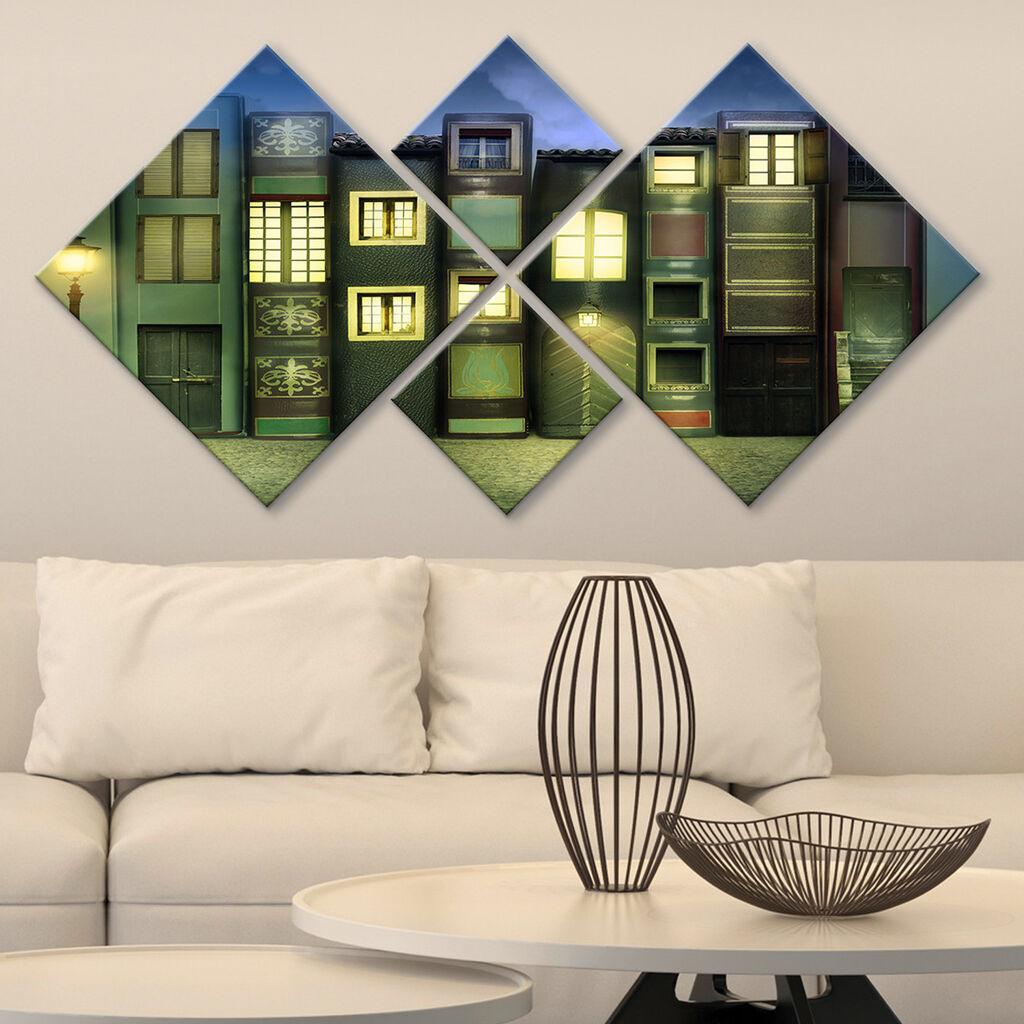 Слика Wallity 4MDF45466113, 60x115 см, 4 дела