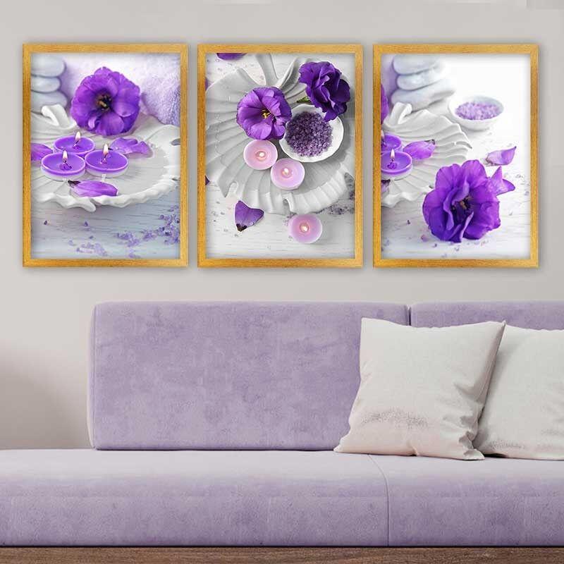 Слика во рамка Wallity 3AC_85309030_3545, 35x45 см, 3 дела