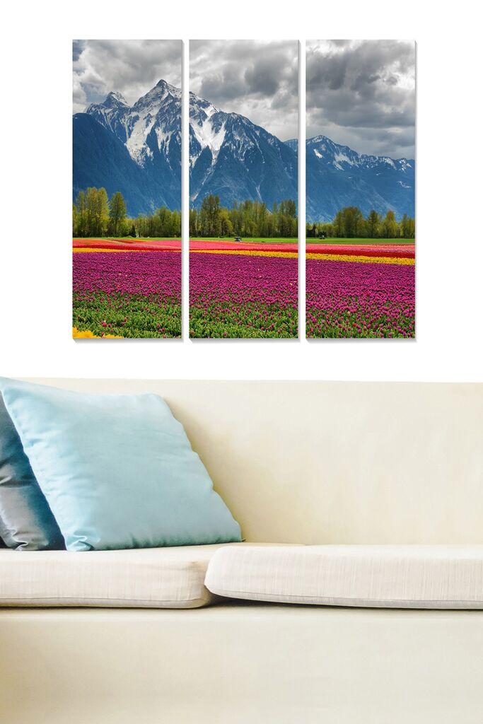 Wallity слика MDF1043142, 70x50 см, 3 дела